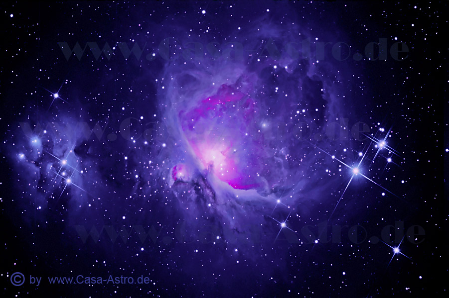 M 42 - Orionnebel u. Running Man Nebel