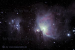 Orionnebel M 42 und Running Man Nebel